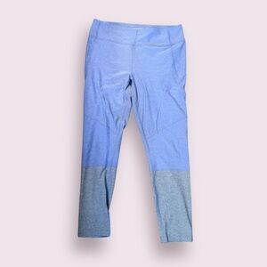 💜 OUTDOOR VOICES Ombré Leggings | Size XL | Lilac Color Block 💜